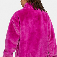 Nike WMNS Faux Fur Jacket-Dámská zateplená bunda