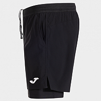 SMASH SHORT BLACK-Pánské tenisové šortky