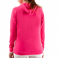 SUPERNOVA II HOODIE JACKET FLUOR PINK-WHITE-Dívčí mikina