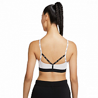 W NK DF INDY LOGO CUTOUT BRA-Dámská sportovní podprsenka