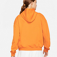 W NKCT DF FLC HERITAGE HOODIE-Dámská tenisová mikina