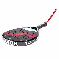 Joma Tournament Flex Black Red-Padelová raketa
