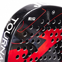 Joma Tournament Flex Black Red-Padelová raketa
