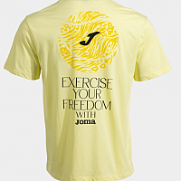 CHALLENGE SHORT SLEEVE T-SHIRT YELLOW-Pánské tenisové triko